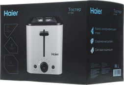 Тостер Haier HT-601 900Вт серебристый