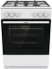 Плита Комбинированная Gorenje GK6A40WFFM белый (без крышки) реш.чугун