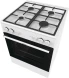Плита Комбинированная Gorenje GK6A40WFFM белый (без крышки) реш.чугун