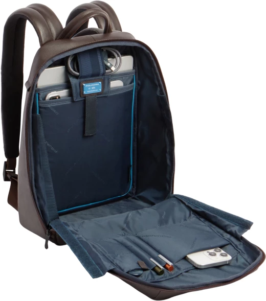 Рюкзак Piquadro Russel CA6765W137/TM темно-коричневый натур.кожа
