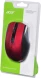 Мышь Acer OMR032 черный/красный оптическая (1600dpi) беспроводная USB (3but)