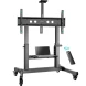 Стойка для телевизора Onkron TS1991 eLift черный 50&amp;quot;-100&amp;quot; макс.130кг напольный наклон (моторизованный лифт)