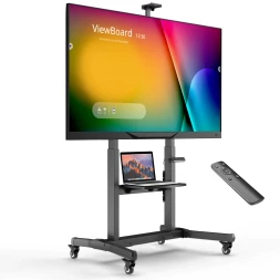 Стойка для телевизора Onkron TS1991 eLift черный 50&amp;quot;-100&amp;quot; макс.130кг напольный наклон (моторизованный лифт)