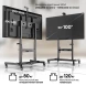 Стойка для телевизора Onkron TS1991 eLift черный 50&amp;quot;-100&amp;quot; макс.130кг напольный наклон (моторизованный лифт)