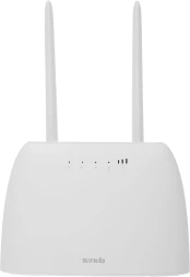 Роутер беспроводной Tenda 4G06 N300 10/100BASE-TX/3G/4G cat.4 белый