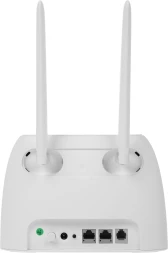 Роутер беспроводной Tenda 4G06 N300 10/100BASE-TX/3G/4G cat.4 белый
