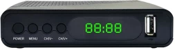 Ресивер DVB-T2 Hyundai H-DVB500 черный