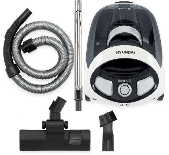 Пылесос Hyundai HYV-C1995 1800Вт белый/черный