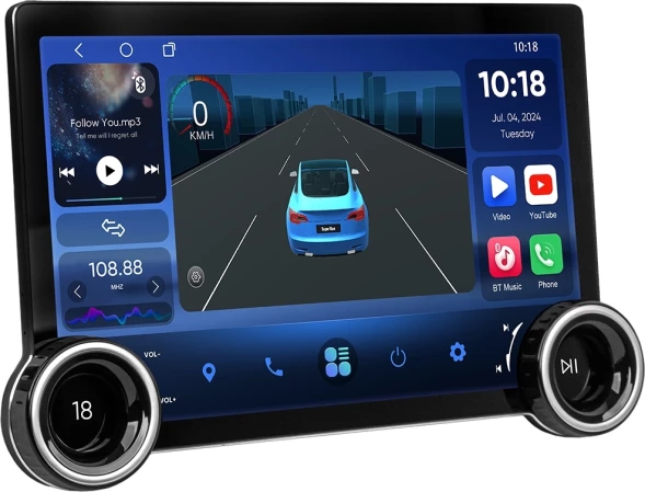 Автомагнитола ACV AD-1101 DSP 2DIN 4x50Вт v5.0 4000Mb DSP Android 13 11.5&amp;quot; WiFi 3G/4G (43272)