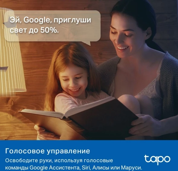 Умная лампа TP-Link Tapo L535E E27 8.6Вт 1055lm Wi-Fi (упак.:1шт)