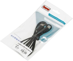 Кабель Buro BHP USB-C 1M USB (m)-USB Type-C (m) 1м черный