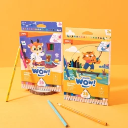 Карандаши цв. Deli EC138-36 Colorwow 3мм трехгран. 36цв. карт.кор. (36шт) 36 карандашей
