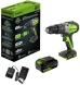 Дрель-шуруповерт Greenworks GD24DD60 аккум. патрон:быстрозажимной (3704107CUB)