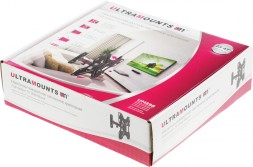 Кронштейн для телевизора Ultramounts UM898 черный 23&amp;quot;-42&amp;quot; макс.30кг настенный поворотно-выдвижной и наклонный