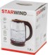 Чайник электрический Starwind SKG1052 1.8л. 1500Вт темно-коричневый/бронзовый корпус: стекло