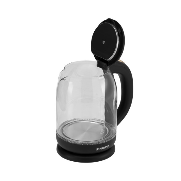 Чайник электрический Starwind SKG1052 1.8л. 1500Вт темно-коричневый/бронзовый корпус: стекло