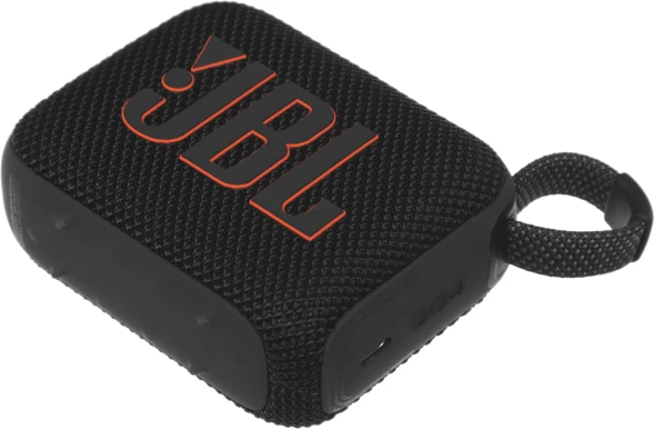 Колонка порт. JBL GO 4 черный 4.2W 1.0 BT 10м 850mAh (JBLGO4BLK)