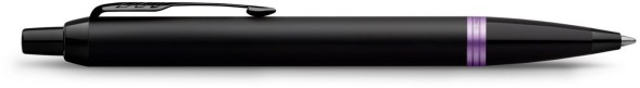 Ручка шариков. Parker IM Vibrant Rings K315 (CW2172951) Amethyst Purple PVD M син. черн. подар.кор.