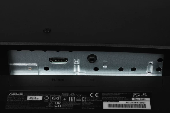 Монитор Asus 27&amp;quot; VY279HF черный IPS LED 16:9 HDMI матовая 250cd 178гр/178гр 1920x1080 100Hz FHD 4.11кг