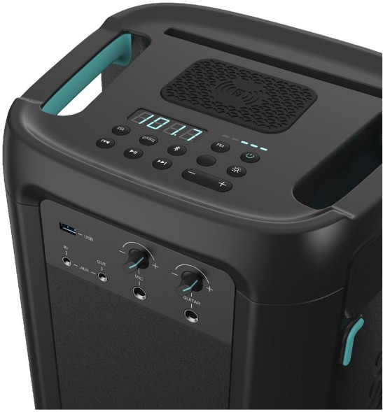 Минисистема Hisense Party Rocker One черный 300Вт FM USB BT