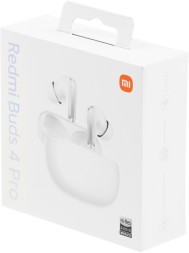 Гарнитура внутриканальные Xiaomi Redmi Buds 4 Pro M2132E1 белый беспроводные bluetooth в ушной раковине (BHR5897GL)