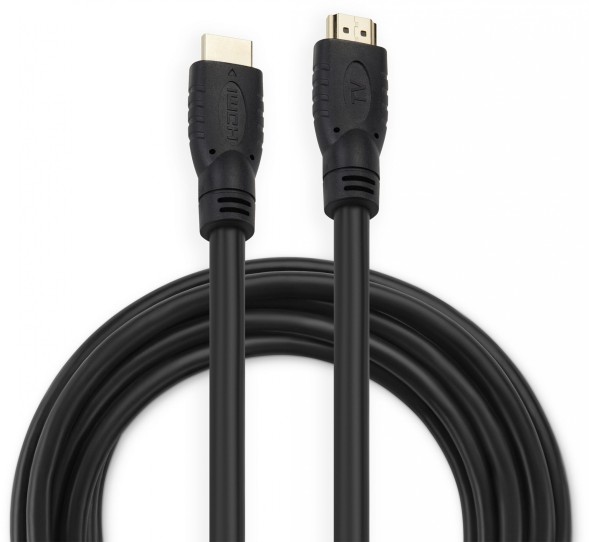 Кабель аудио-видео Buro HDMI 2.0 HDMI (m)/HDMI (m) 20м. позолоч.конт. черный (BHP HDMI 2.0-20)