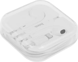 Гарнитура вкладыши Hoco L7 Plus 1.2м белый беспроводные bluetooth в ушной раковине