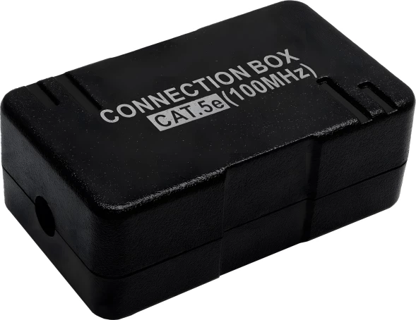 Адаптер Suprlan 10-0314-1 проходн. RJ45 кат.5E UTP стальной