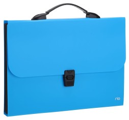 Папка-портфель Deli Rio EB40302 13 отдел. A4 полипропилен 0.6мм ассорти