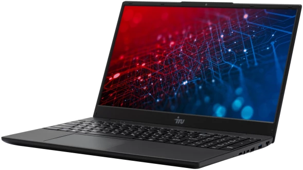 Ноутбук IRU Tactio 15ALG Core i5 1235U 16Gb SSD512Gb Intel Iris Xe graphics 15.6&amp;quot; IPS FHD (1920x1080) без ОС black WiFi BT Cam 4500mAh (2023571)