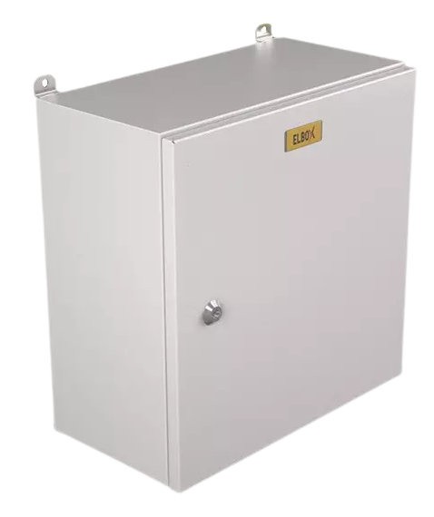 Шкаф электротехнический Elbox EMW-400.300.210-1-IP66 потол.пан. пан.основ. монтаж.пан. одноствор. настенный 400мм 300мм 210мм 195мм IP66 несъемн.бок.пан. 50кг серый сталь нержавеющая уличный всепогодный