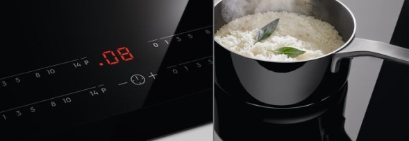 Индукционная варочная поверхность Electrolux EIT60443X черный