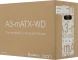 Корпус Lian-Li A3 Wood черный без БП mATX 10x120mm 2x140mm 2xUSB3.0 1xUSB3.1 audio bott PSU