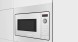 Микроволновая печь Bosch BFL523MW3 20л. 800Вт белый (встраиваемая)