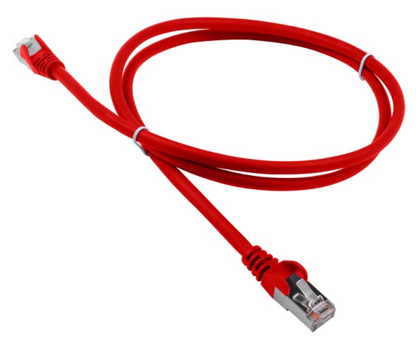 Патч-корд Lanmaster LAN-PC45/S5E-10-RD FTP RJ-45 вил.-вилка RJ-45 кат.5E 10м красный LSZH