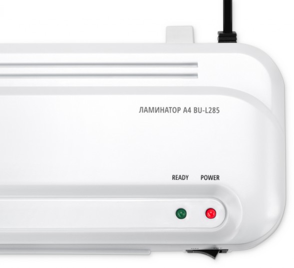 Ламинатор Buro BU-L285 белый A4 (80-100мкм) 22см/мин (2вал.) лам.фото