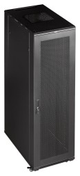 Шкаф коммутационный Lanmaster Business (TWT-CBB-22U-6X10-P1) напольный 22U 600x1000мм пер.дв.перфор. 2 бок.пан. задн.дв.перфор.2-хст. 800кг черный 926мм 65.3кг 1166мм IP20 сталь