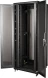 Шкаф серверный Lanmaster Business (TWT-CBB-42U-8X12-P1) напольный 42U 800x1200мм пер.дв.перфор. задн.дв.перфор. 2 бок.пан. 800кг черный 1126мм 133.6кг 2055мм IP20 металл