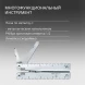 Мультитул Victorinox SwissTool X Plus Ratchet (3.0339.L) 115мм 39функц. мини-отвертка/штопор/набор бит/удлинитель/чехол кожаный серебристый карт.коробка