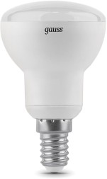 Лампа светодиодная Gauss R50 6Вт цок.:E14 рефлек. 220B 3000K св.свеч.бел.теп. (упак.:10шт) (106001106)