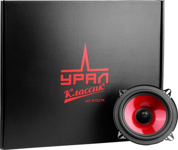 Колонки автомобильные Ural Классик АС-К1327К (без решетки) 120Вт 91дБ 4Ом 13см (5дюйм) (ком.:4кол.) компонентные двухполосные