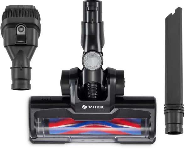 Пылесос Vitek Starlight VT-8143 1000Вт черный/серебристый