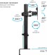 Кронштейн для мониторов Kromax CASPER-505 черный 10&amp;quot;-34&amp;quot; макс.10кг настольный поворот и наклон