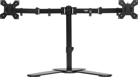 Кронштейн для мониторов ЖК Buro M042 черный 17&amp;quot;-27&amp;quot; макс.8кг настольный поворот и наклон