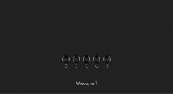 Вытяжка каминная Weissgauff Box 40 PB черный управление: кнопочное (1 мотор)