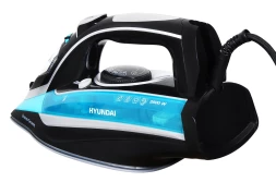 Утюг Hyundai H-SI01336 2800Вт черный/голубой