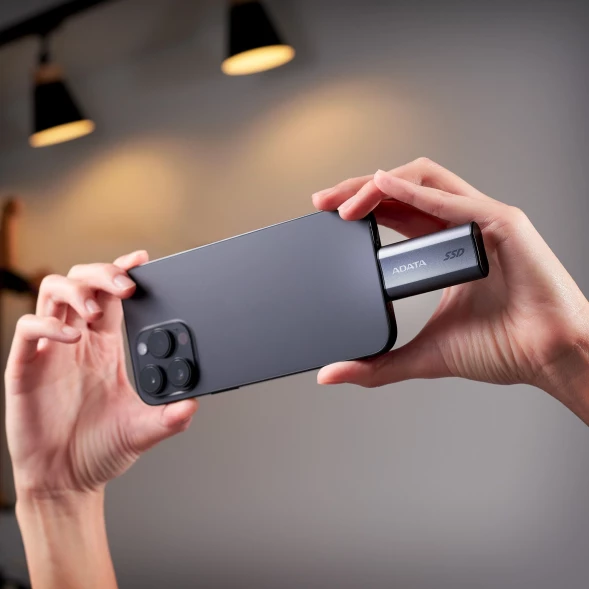 Накопитель SSD A-Data USB3.2 Gen2 500GB SC750-500G-CCBK SC750 серый