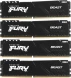 Память DDR4 4x16Gb 3600MHz Kingston KF436C18BBK4/64 Fury Beast Black RTL Gaming PC4-28800 CL18 DIMM 288-pin 1.35В single rank с радиатором Ret