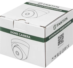 Камера видеонаблюдения аналоговая Tantos TSc-E2HDf 2.8-2.8мм HD-CVI HD-TVI цв. корп.:белый/черный (00-00156688)