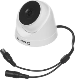 Камера видеонаблюдения аналоговая Tantos TSc-E2HDf 2.8-2.8мм HD-CVI HD-TVI цв. корп.:белый/черный (00-00156688)